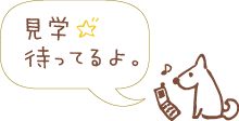 見学待ってるよ。