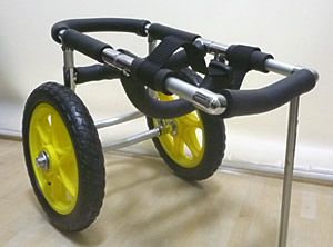 ワンちゃん用車イス 制作事例